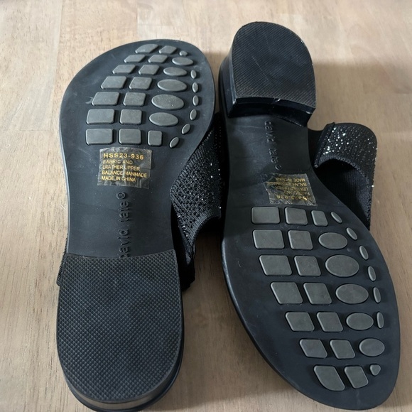 David Tate sandal with sparkle size 8.5 wide width - Picture 5 of 7